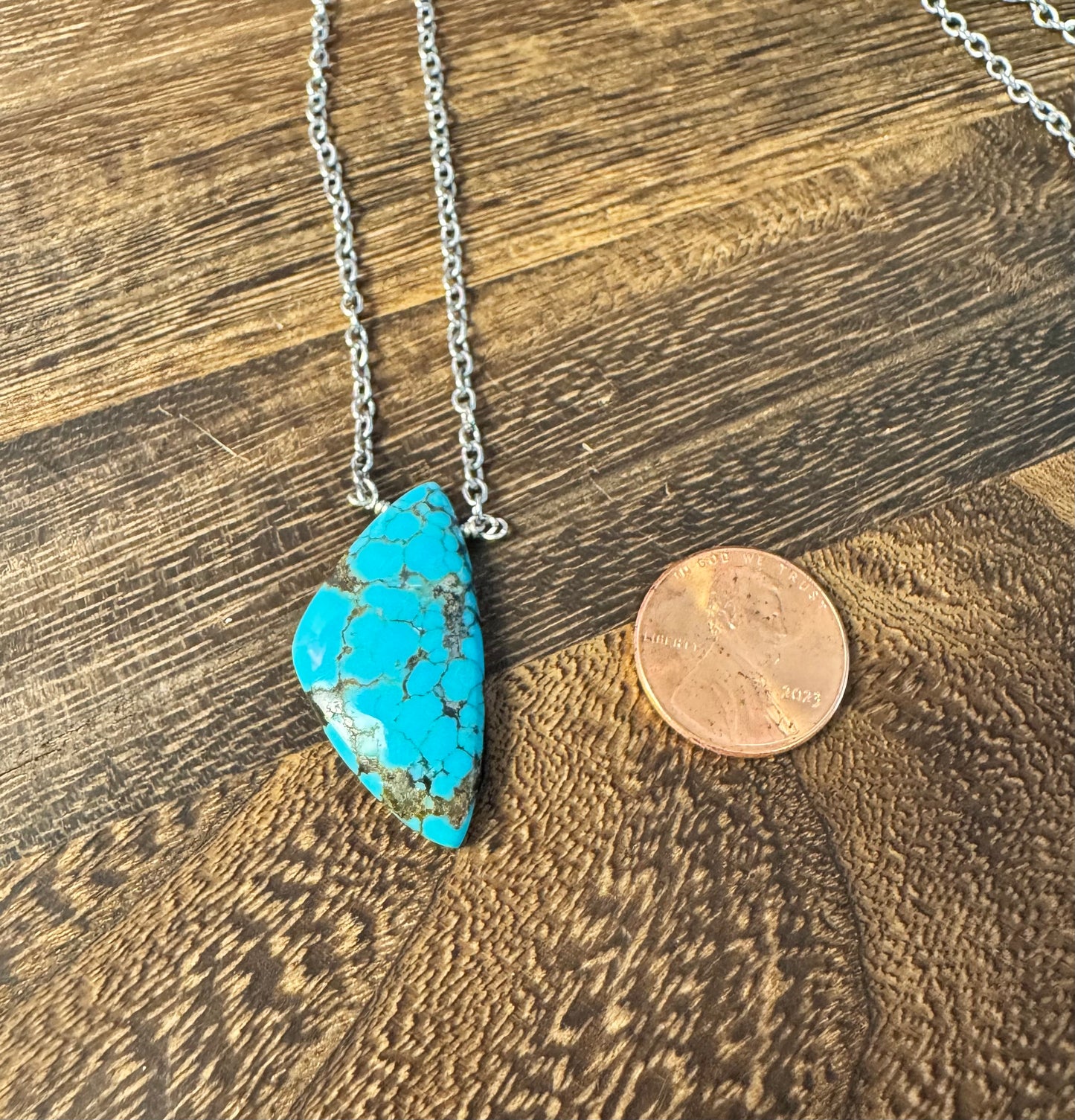 Turquoise Pendant Necklace