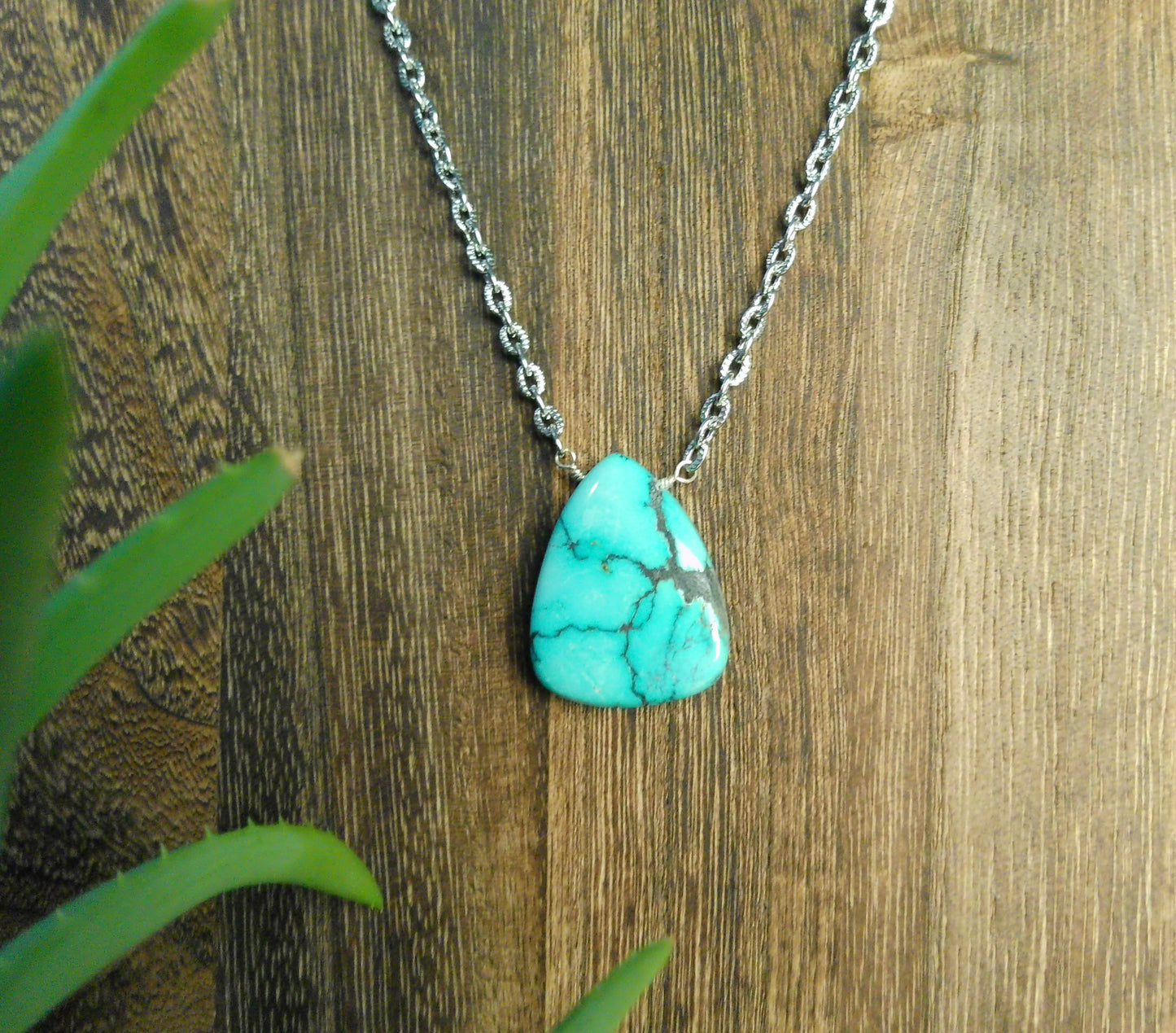 Turquoise Pendant Necklace